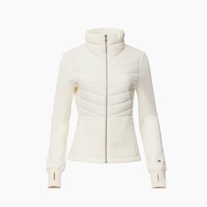 NWT Annick Mixed Media Fleece Jacket